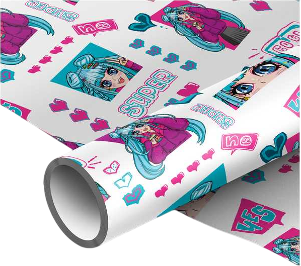 Изображение товара Бумага для оформления подарков Meshu Super Cool / MS_53460