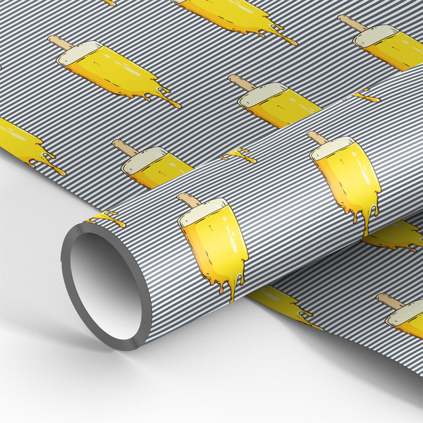 Изображение товара Бумага для оформления подарков Meshu Мороженое / MS_53469