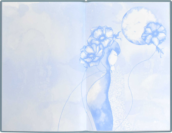 Изображение товара Ежедневник Escalada Анемоны / 67265 (120л)