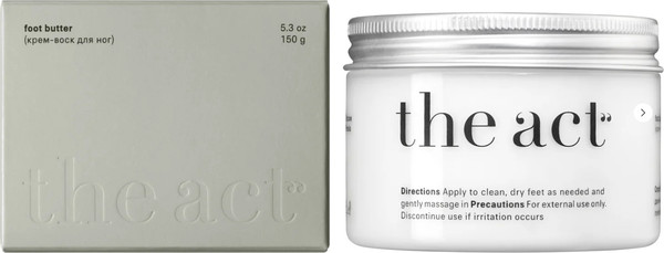 Изображение товара Крем для ног The Act Foot Butter (150г)