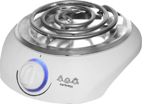 Изображение товара Электрическая настольная плита Мастерица ES-0101 (белый)