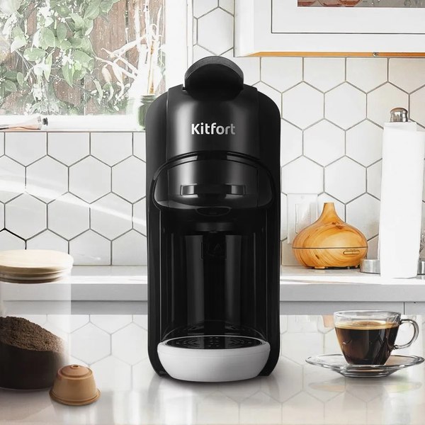 Изображение товара Капсульная кофеварка Kitfort КТ-7546