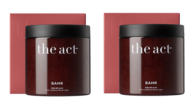 Изображение товара Набор косметики для тела The Act Баня Лес 500г + Ягоды 500г