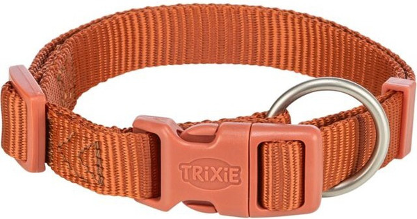 Изображение товара Ошейник Trixie Premium Collar 201530 (S-M, красно-оранжевый)
