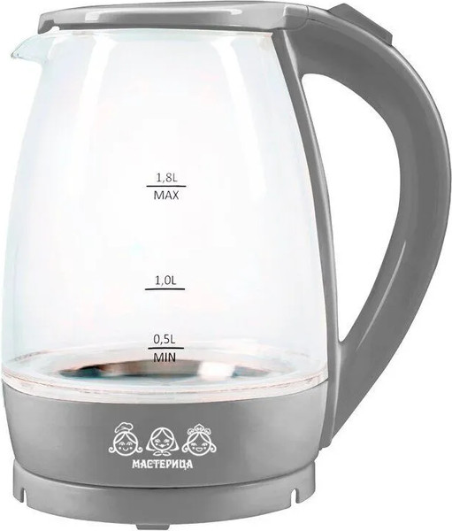 Изображение товара Электрочайник Мастерица ЕК-1801G (дымчатый)