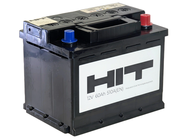 Изображение товара Автомобильный аккумулятор HIT R 510A / 6СТ-60 L2 (60 А/ч)