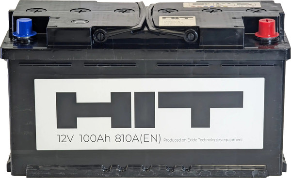 Изображение товара Автомобильный аккумулятор HIT R 810A / 6СТ-100 L5 (100 А/ч)