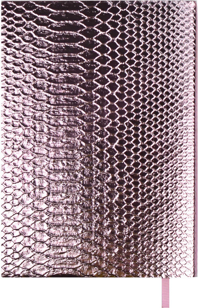 Изображение товара Ежедневник Escalada Анаконда / 68227 (160л, розовый металлик)