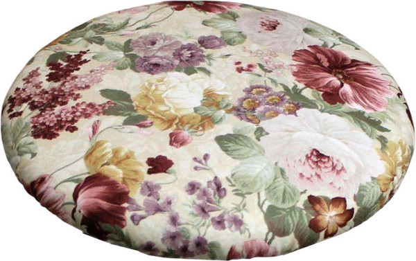 Изображение товара Чехол на табурет MATEX Concept. Line. Лютики / 51-626 (бежевый/розовый/светло-зеленый)