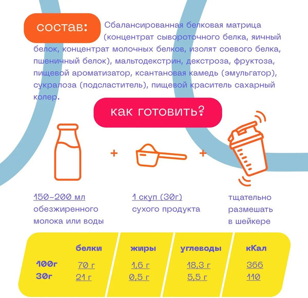 Изображение товара Протеин Pureprotein Мультикомпонентный Лимонный чизкейк (1000г)