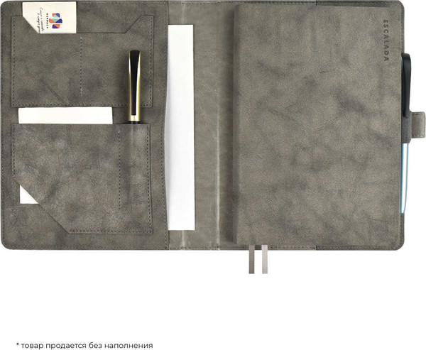 Изображение товара Ежедневник Escalada Тиволи Глосс / 67160 (160л, серый)