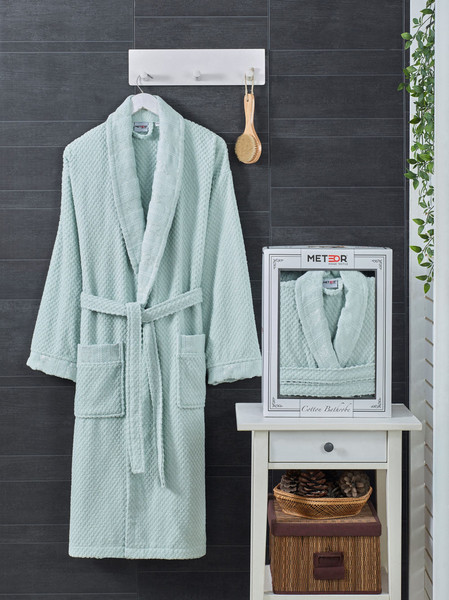 Изображение товара Халат METEOR Lyon 12291 (XXL, светло-зеленый)