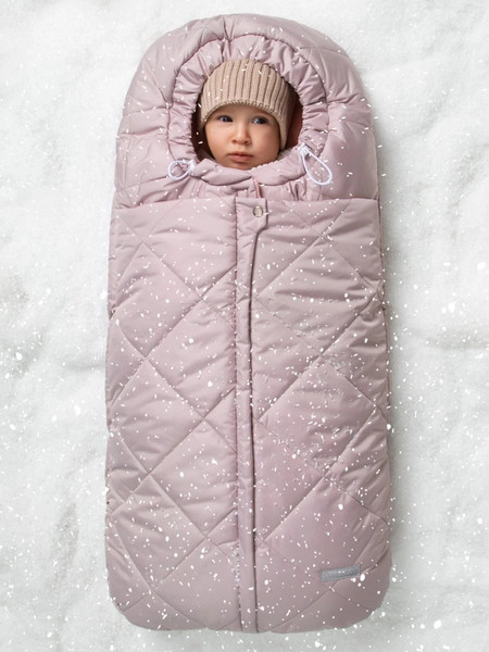 Изображение товара Конверт детский Amarobaby Heat / AB-OD24-6102H-PU-85 (пудровый, р.85)