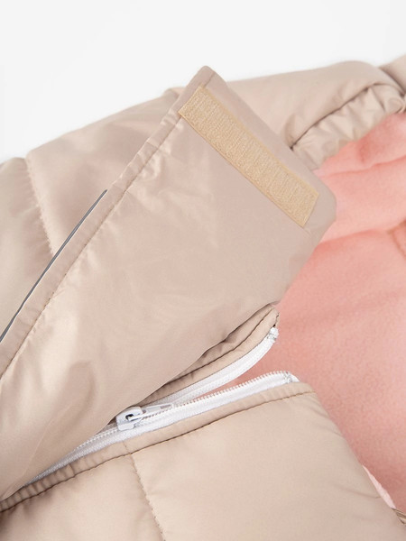 Изображение товара Конверт детский Amarobaby Frost / AB-OD24-6103F-BE-105 (бежевый, р.85-105)