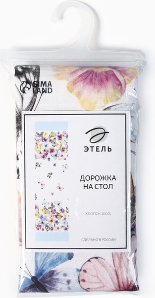 Изображение товара Дорожка на стол Этель Бабочки / 10799149