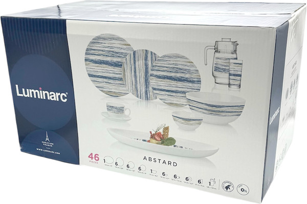 Изображение товара Набор столовой посуды Luminarc Abstard V8149 (46пр)