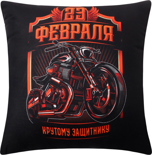 Изображение товара Подушка декоративная Этель Крутому защитнику / 10805394 (40x40, велюр)