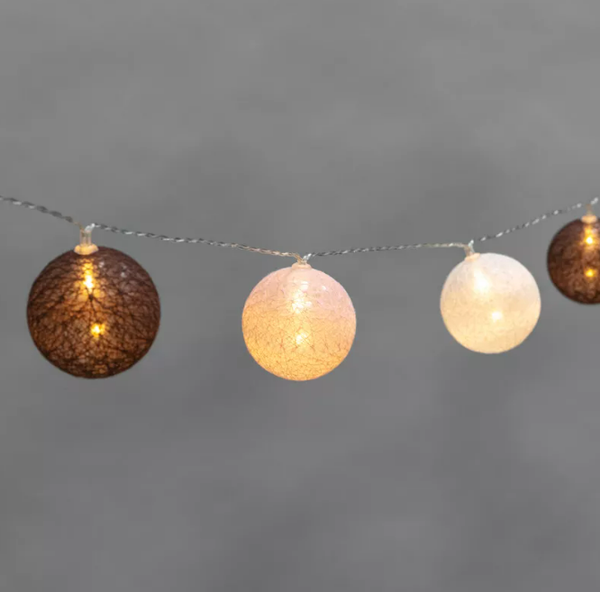 Изображение товара Тайские фонарики Neon-Night Вельвет 304-008 (3.5м, теплый белый)