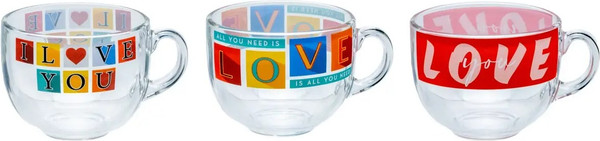 Изображение товара Кружка Luminarc Fitness Love O0456