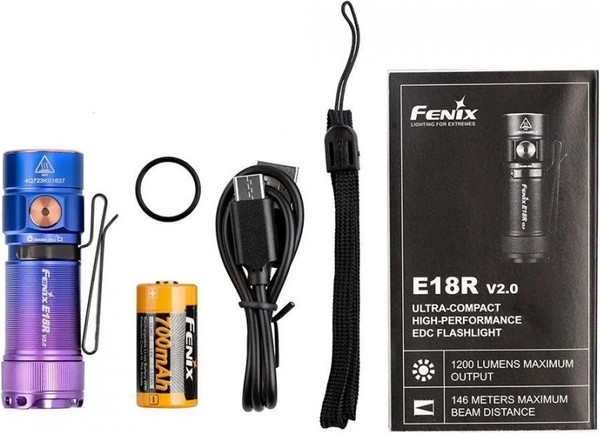 Изображение товара Фонарь Fenix Light E18RV20Nb