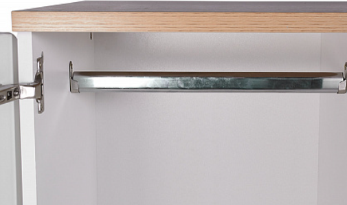 Изображение товара Шкаф Polini Kids Ameli 4005 2 секции / 0002762.174 (белый/дуб крафт золотой)