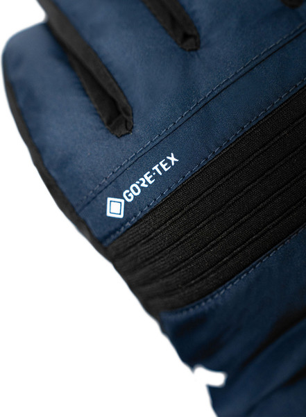 Изображение товара Перчатки лыжные Reusch Bolt Sc Gore-Tex Junior / 6461306-7787 (р.6, Black/Dress Blue)