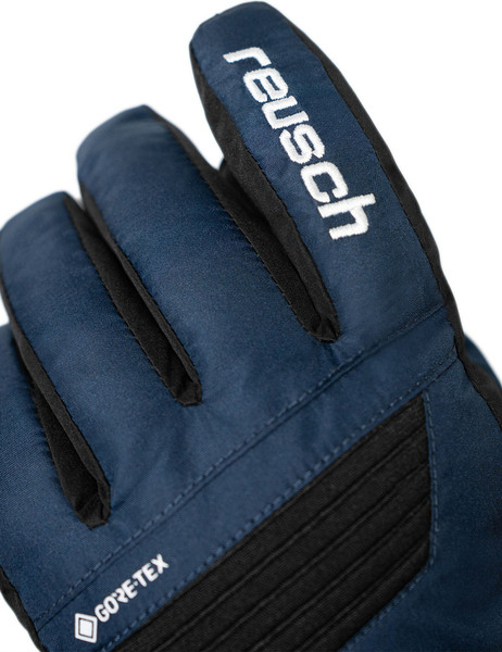 Изображение товара Перчатки лыжные Reusch Bolt Sc Gore-Tex Junior / 6461306-7787 (р.6.5, Black/Dress Blue)