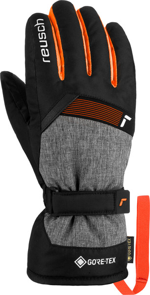 Изображение товара Перчатки лыжные Reusch Flash Gore-Tex Junior / 6261305-7677 (р.6.5, Bleck/Bleck Melan/Shoc Orange )