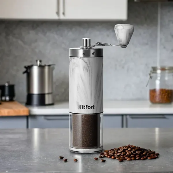 Изображение товара Кофемолка механическая Kitfort КТ-7471