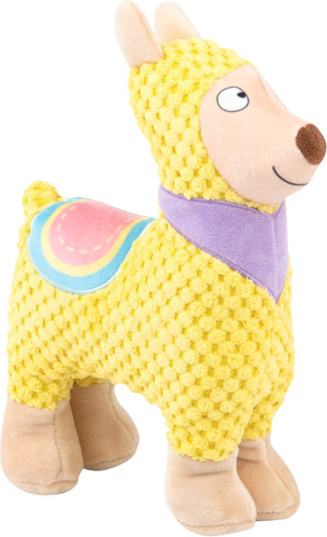 Изображение товара Игрушка для собак Mr. Kranch Лама с пищалкой / MKR543547 (желтая)