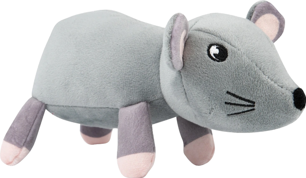 Изображение товара Игрушка для собак Mr. Kranch Мышь с пищалкой / MKR543523 (серая)