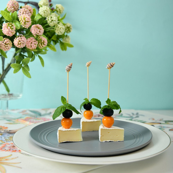 Изображение товара Набор шпажек для канапе Мультидом Ракушки BJ80-598 (24шт)