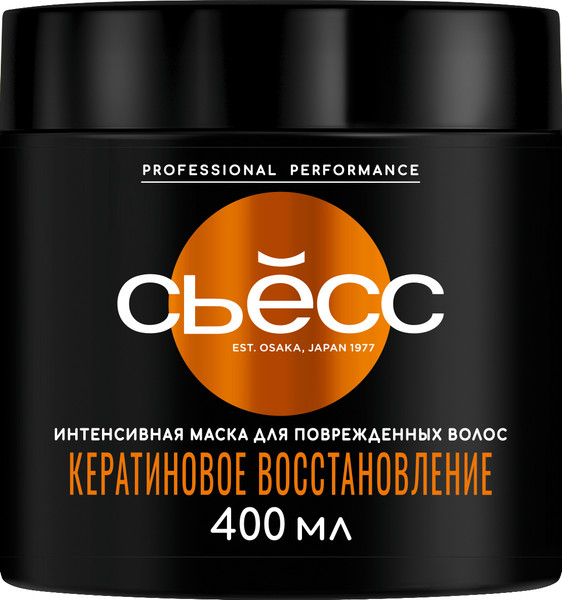 Изображение товара Маска для волос Сьёсс Repair Кератиновое восстановление (400мл)