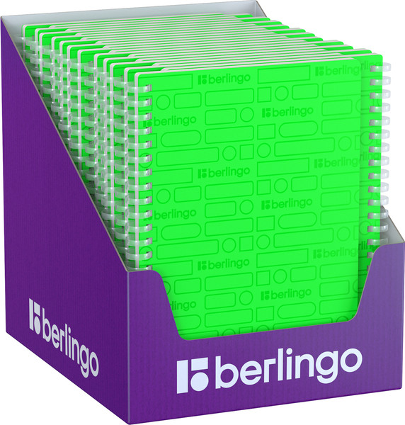 Изображение товара Тетрадь Berlingo Your Way / SRn_A5895 (80л, зеленый неон)