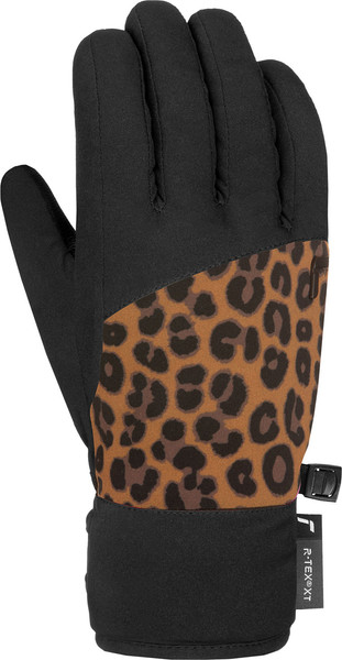 Изображение товара Перчатки лыжные Reusch Beatrix R-Tex Xt Junior / 6361277-7054 (р.6, Black/Brown Leopard)