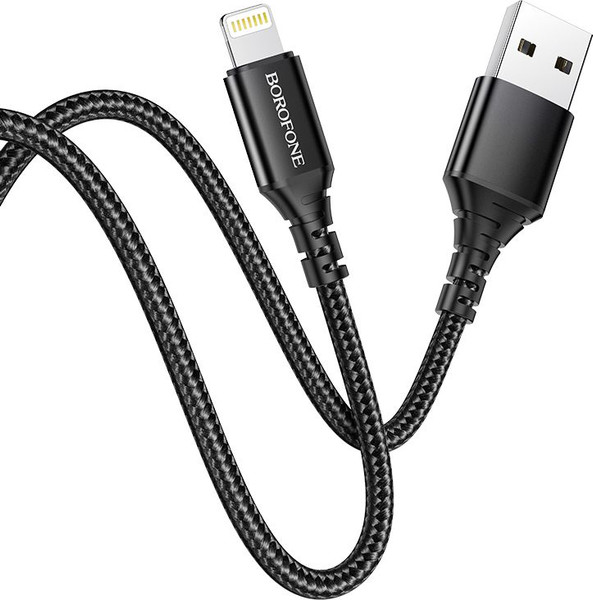 Изображение товара Кабель Borofone BX54 Lightning (1м, черный)