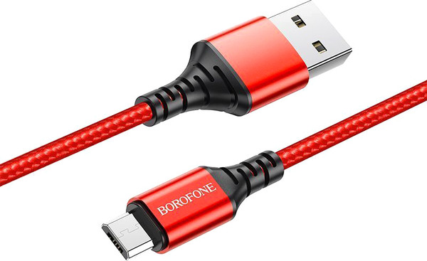 Изображение товара Кабель Borofone BX54 Micro (1м, красный)