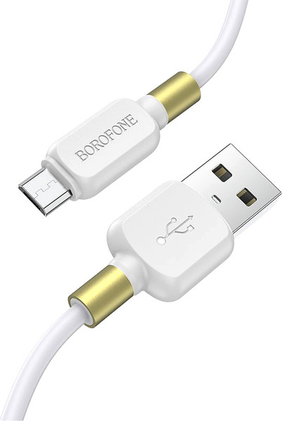 Изображение товара Кабель Borofone BX59 Micro (1м, белый)