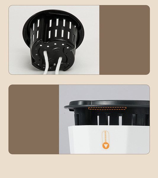 Изображение товара Кашпо BOTANICA Aspect с автополивом (13x10см, белый)