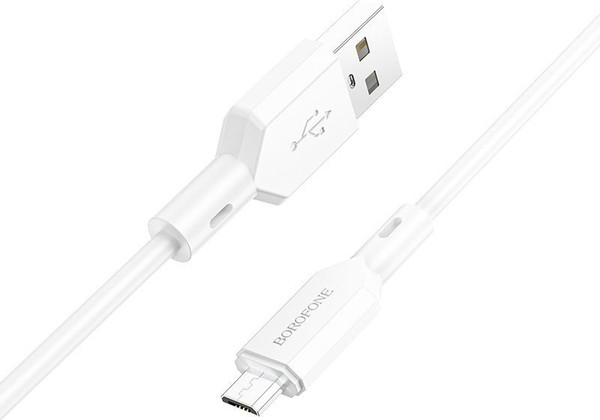 Изображение товара Кабель Borofone BX70 Micro (1м, белый)