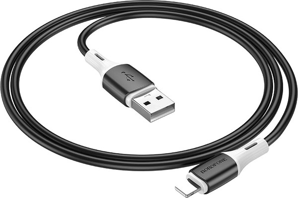 Изображение товара Кабель Borofone BX79 Lightning (1м, черный)