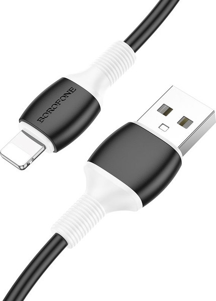 Изображение товара Кабель Borofone BX84 Lightning (1м, черный)