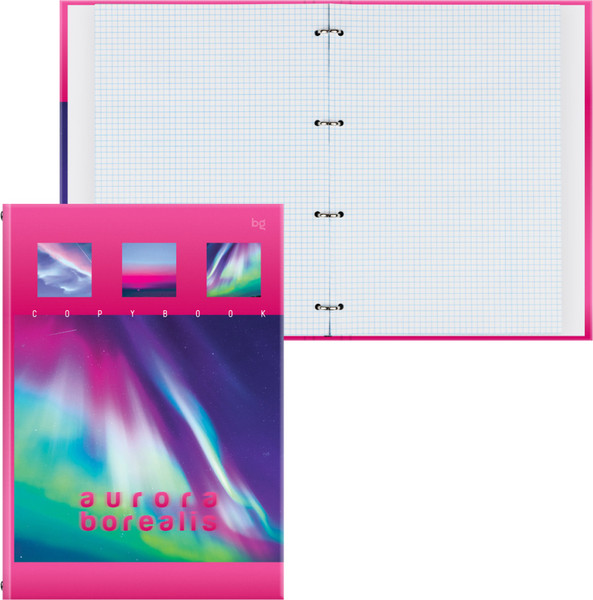 Изображение товара Тетрадь BG Северное сияние / ТТ4к100_лг 62752 (100л)