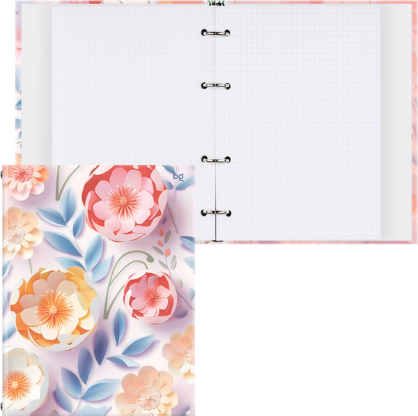 Изображение товара Тетрадь BG Бумажные цветы / ТТ5к160_лм 62924 (160л)