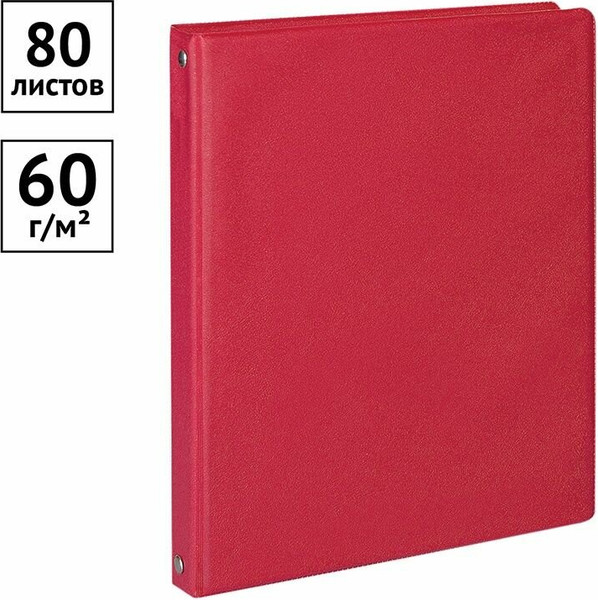 Изображение товара Тетрадь BG ТТ5к80_пв 59323 (80л, красный)