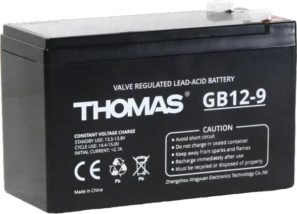 Изображение товара Байпас ИБП THOMAS GB 12-9 Ah 12V9Ah