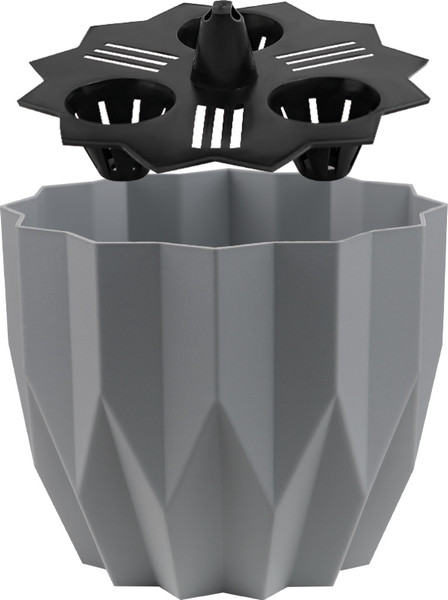 Изображение товара Кашпо La Decoro Геометрия / КШ-4113 (серый жемчуг)