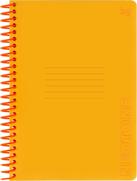Изображение товара Тетрадь BG Neon / Т5гр48_пл 58826 (48л, оранжевый)