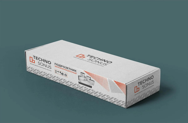 Изображение товара Подрозетник АкустикГипс Бокс R4 120x340x45мм