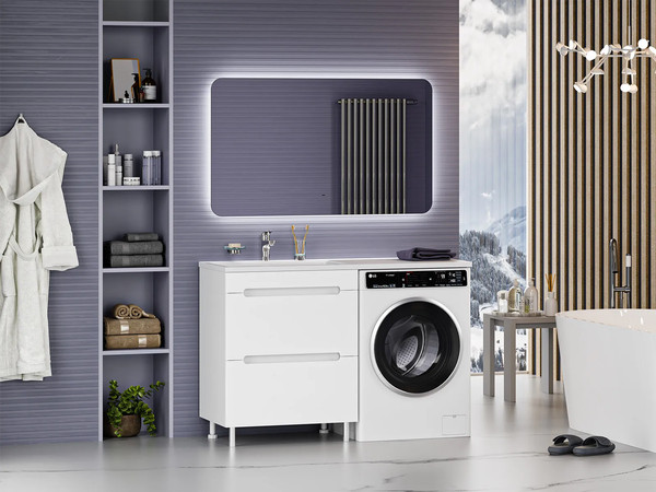 Изображение товара Тумба с умывальником Misty Байкал 70 / Э-Бай06070-022Я+5218130